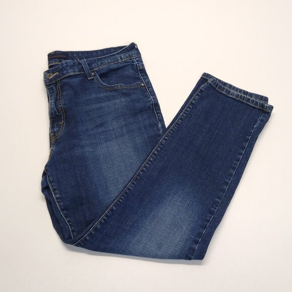 Levi's The Original Jeans Womens 16S/C Mid-Rise Skinny Denim Red Tag Embroidered - Picture 7 of 7